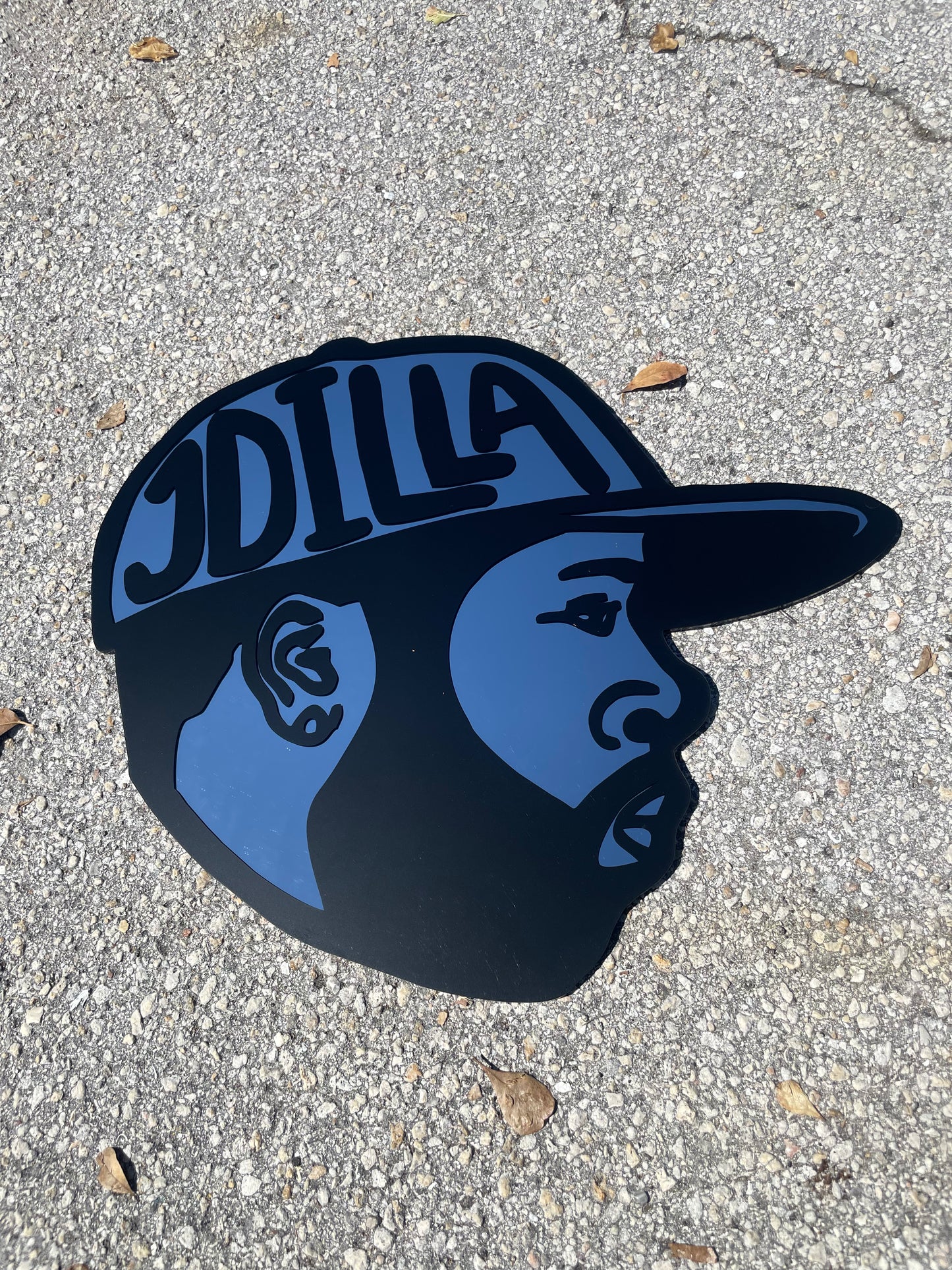 J Dilla Tribute Mirror